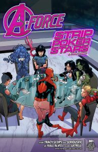 A-Force Strip Poker Stars (Spider-Man , The Avengers) [Tracy Scops]