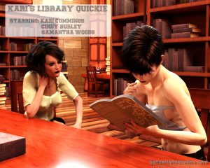 Kari’s Library Quickie [Senderland Studios]