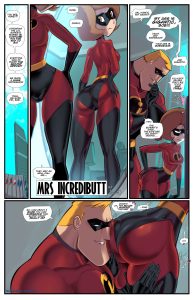 Mrs. Incredibutt (The Incredibles) [Fred Perry]