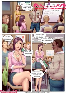 The New Teacher [InterracialComicPorn]