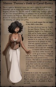 Mistress Theresa’s Guide To Carnal Erotica [Jay Naylor]